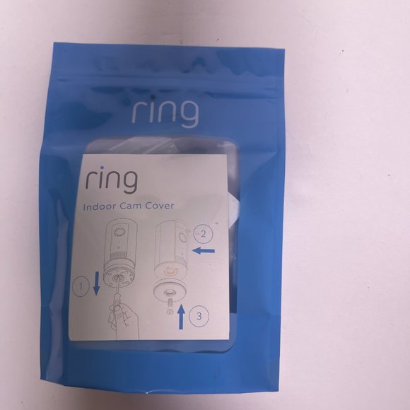 2 RING Indoor Cam Cover Security Camera Privacy Cover lot of two- White NEW - Picture 4 of 4